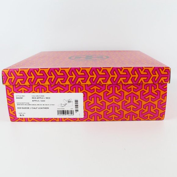 NEW Tory Burch Mini Benton Wedged Sandals–Workwear to Weekend /Wedding or Brunch - Picture 15 of 15